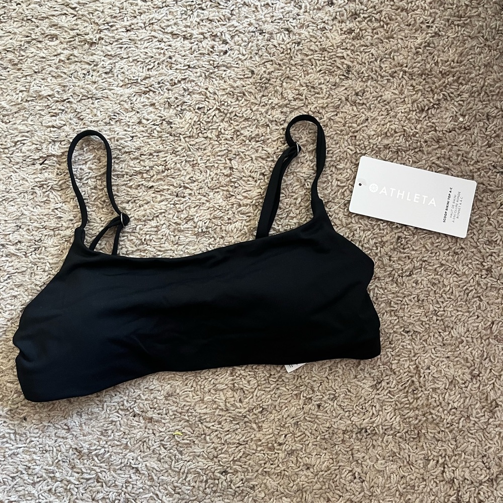 Small Athleta Scoop Bikini Top A-C